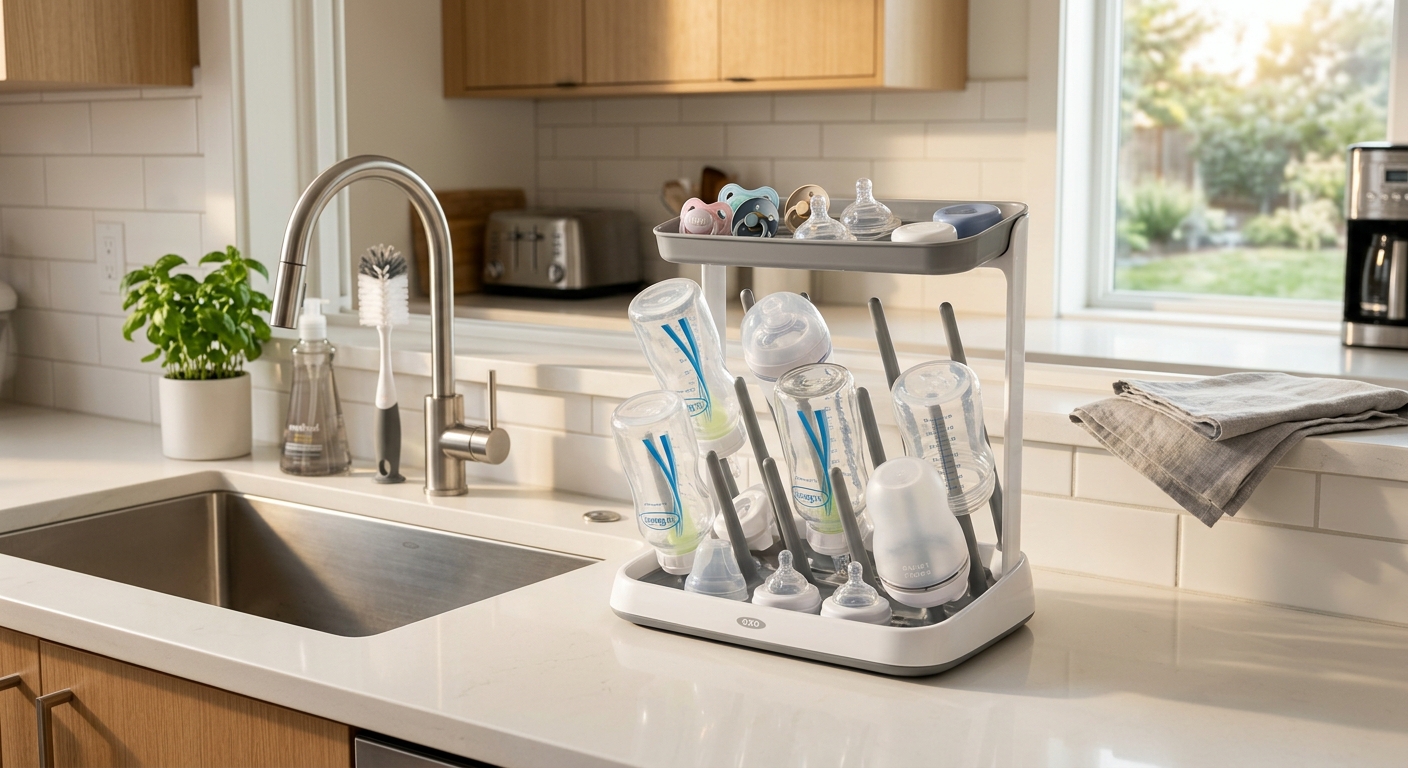 Bottle Drying: 7 Ultimate Secrets For Best Results With OXO Tot Space Saving Drying Rack (2026) 1 bottle drying product view