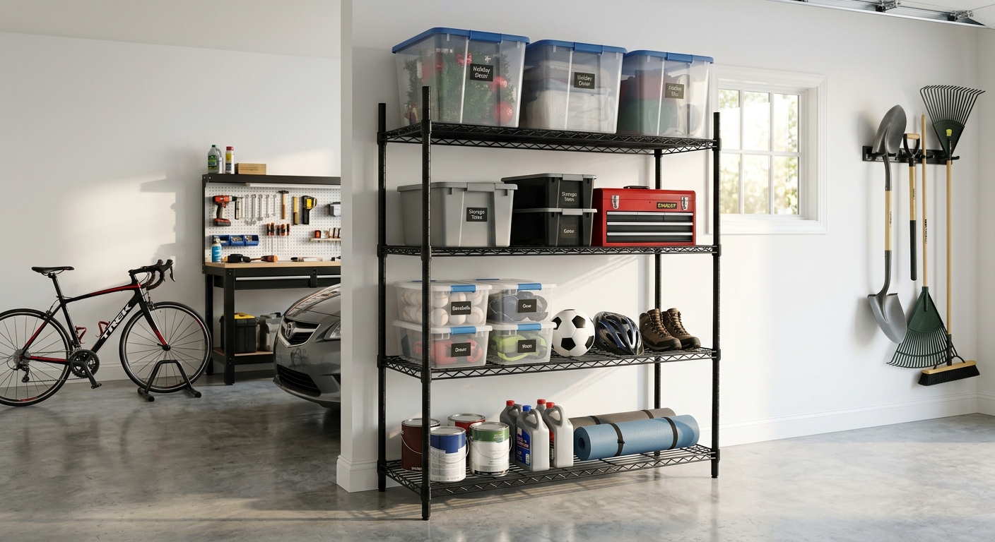 garage shelves product view