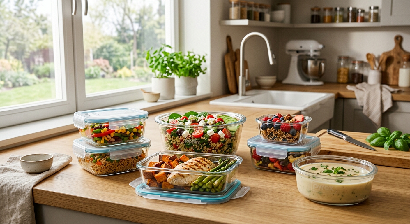 glass containers product view