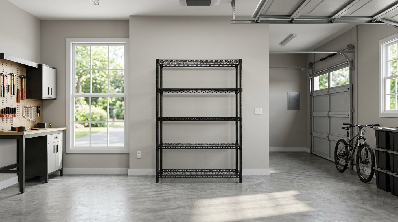 wire shelving product view