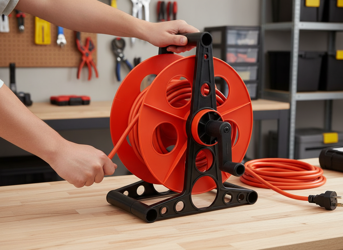 Extension Reel: 7 Ultimate Steps For Best Cord Storage Solution 2026 2 extension reel in action