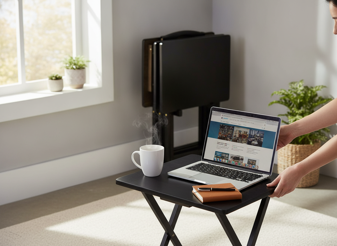 Tv Trays: 4 Ultimate Steps For Amazing Space-Saving Solutions In 2026 2 tv trays in action