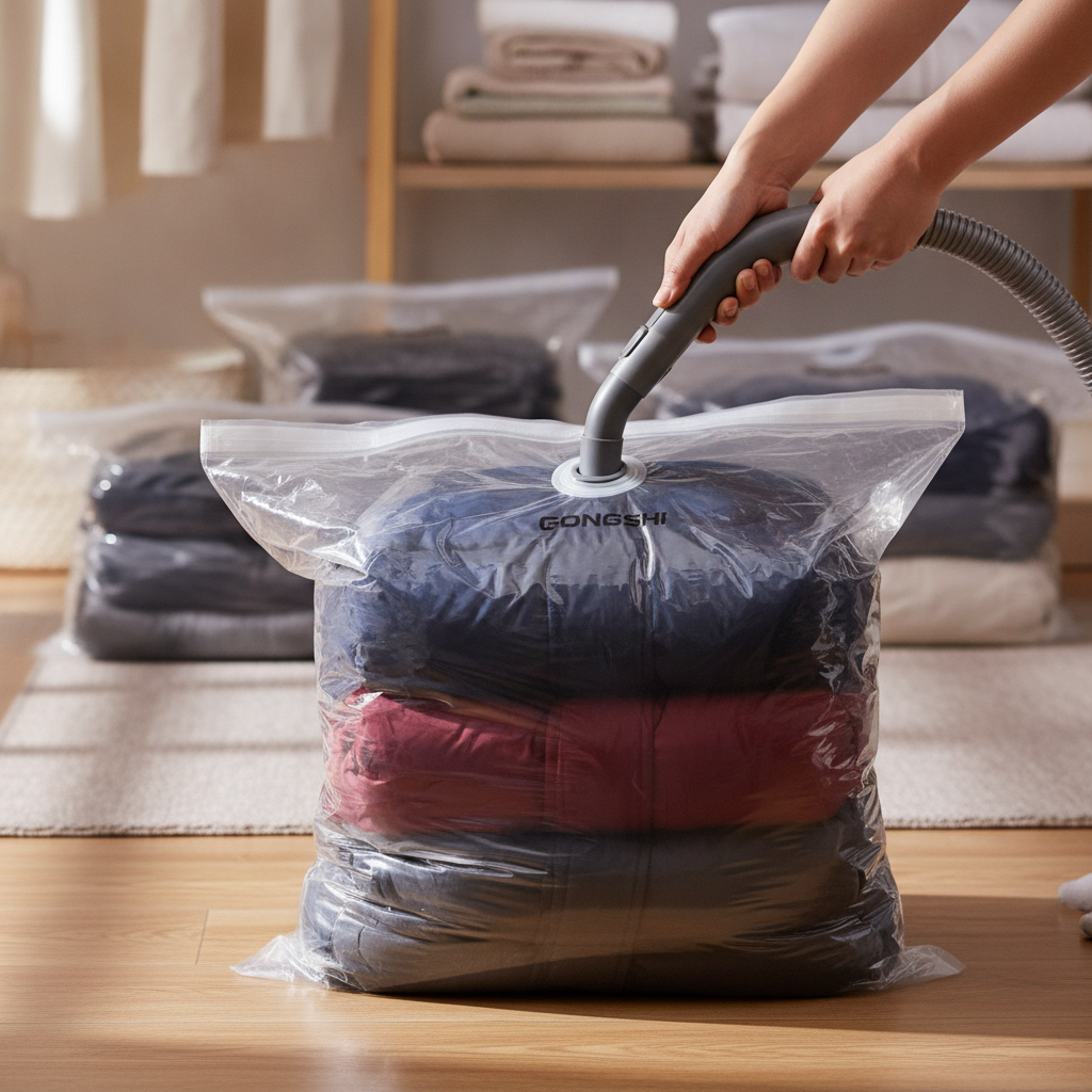 vacuum bags in action