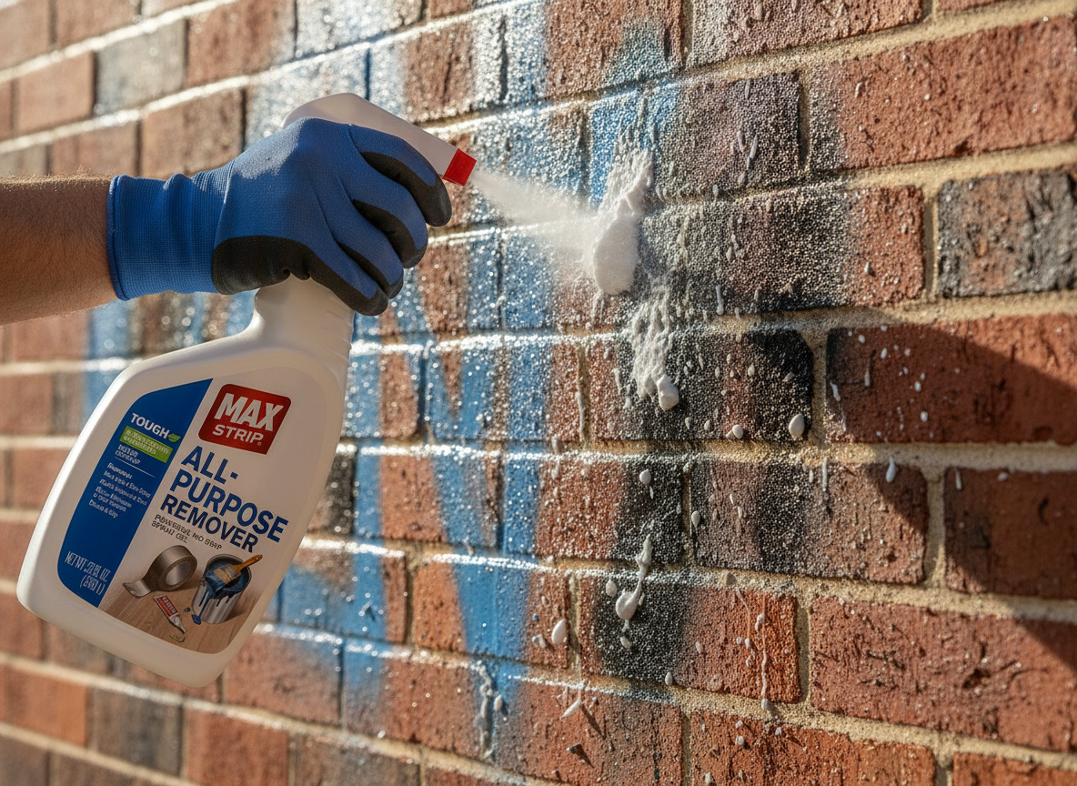 paint remover in action