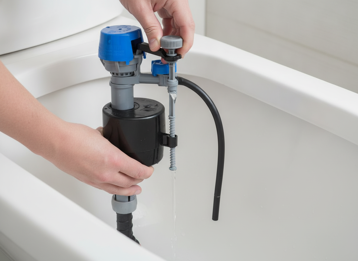 toilet fill in action